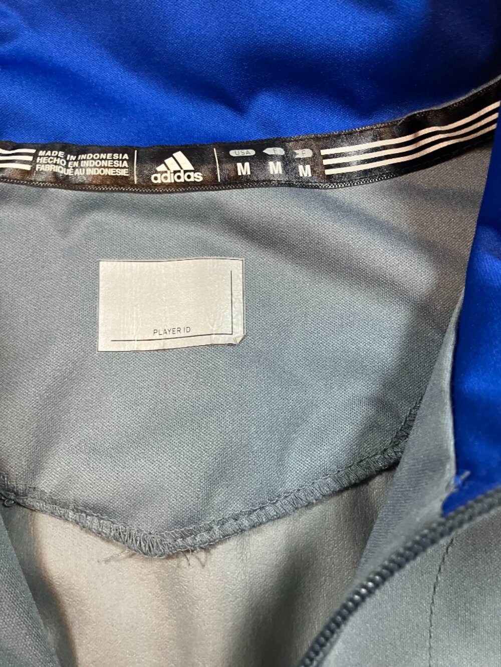 Adidas Light Weight Stadium Sports Quarter Zip Pullover Jacket Mens M - Picture 5 of 8